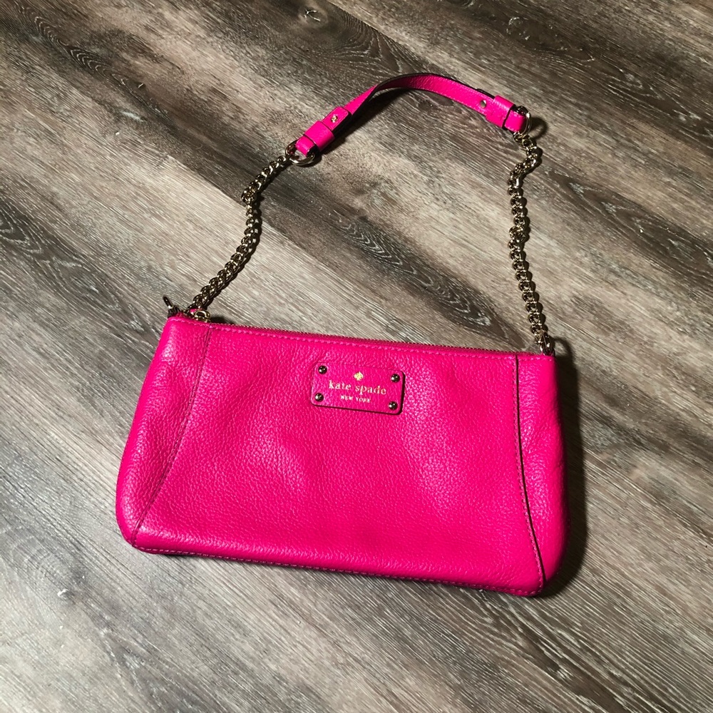 Hot pink Kate Spade purse